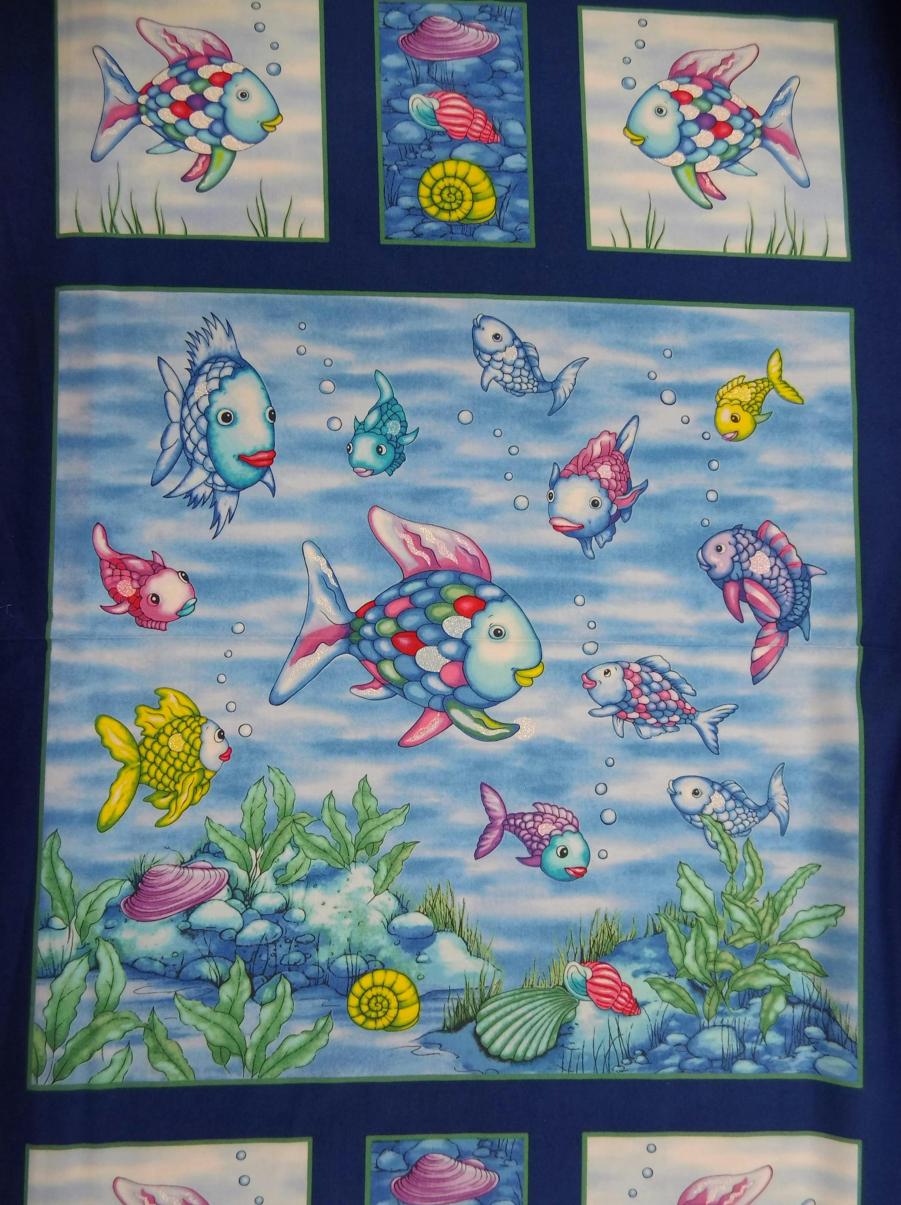 The Rainbow Fish by Studio 37 Fabrics