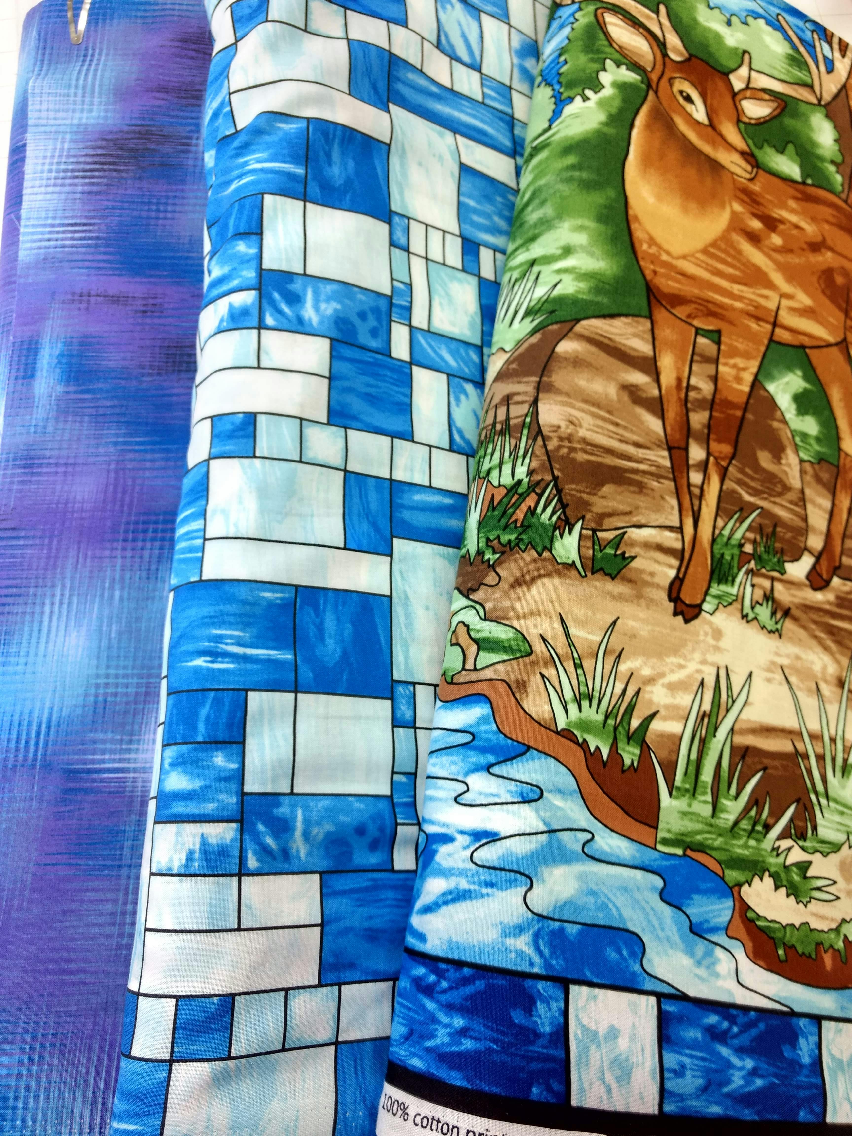 Aflutter and Mosaic Forest by Studio E