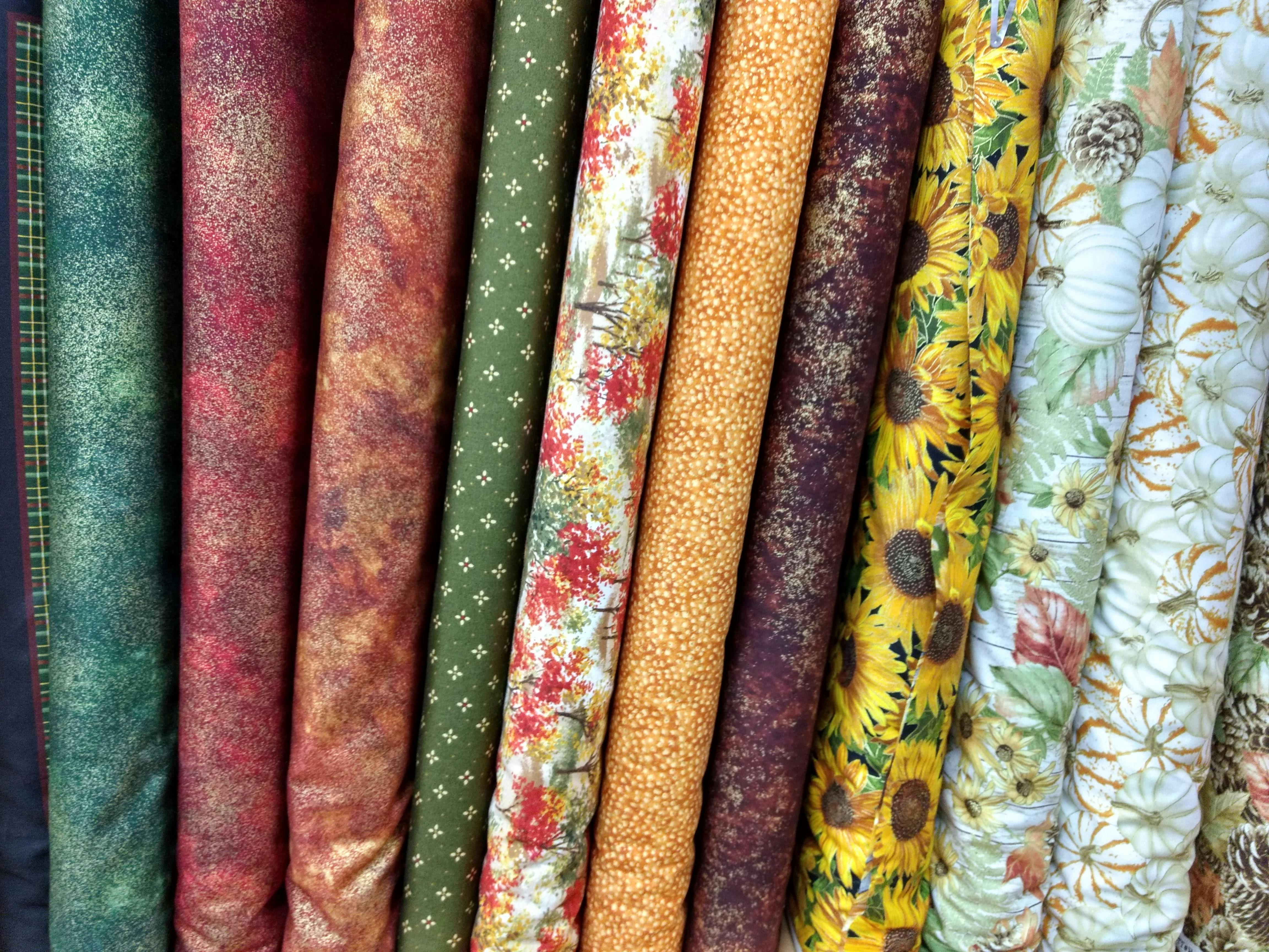 Miscellaneous Fall Fabric