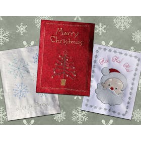 In-The-Hoop Christmas Greeting Cards