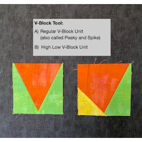 Studio 180 - Wing Clipper (Flying Geese) and V-Block