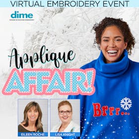Virtual Embroidery Event: Applique Affair