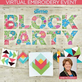 Virtual Embroidery Event: Block Party