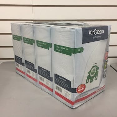 Miele AirClean 3D Efficiency Filter Bags (Type U) 4 Pack