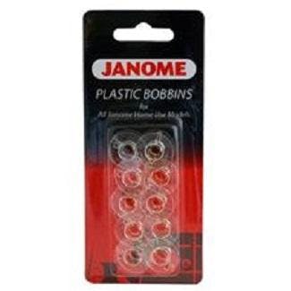 Bobbins - (Clear Plastic) 10 Pack