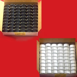 Janome 60wt Pre-wound Bulk Bobbins