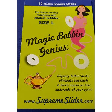 Magic Bobbin Genies Size L & 15 CLASS