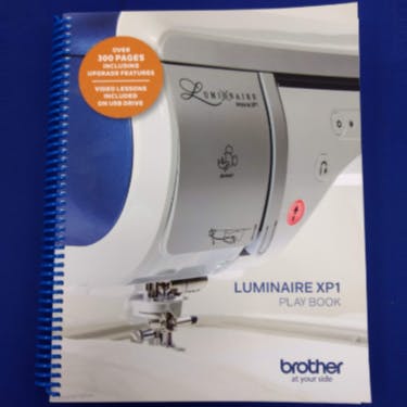 Brother Luminaire XP1 Playbook with MP4 Video Collection
