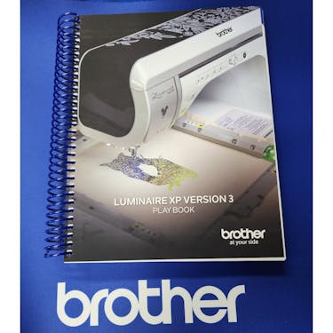 Brother Luminaire XP3 Playbook 3 with USB Video Collection