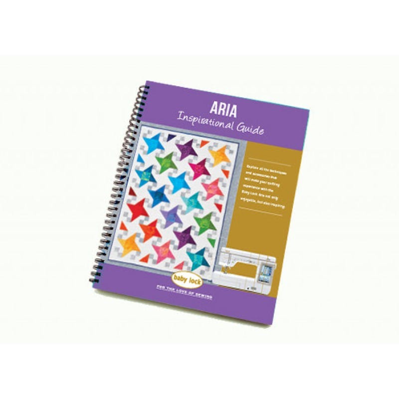 Baby Lock Aria BLAR Inspirational Guide STWBBLAR FREE Shipping over