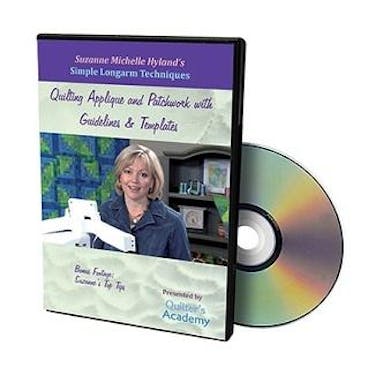 Handi Quilter Quilting Applique and Patchwork with Guidelines and Templates DVD
