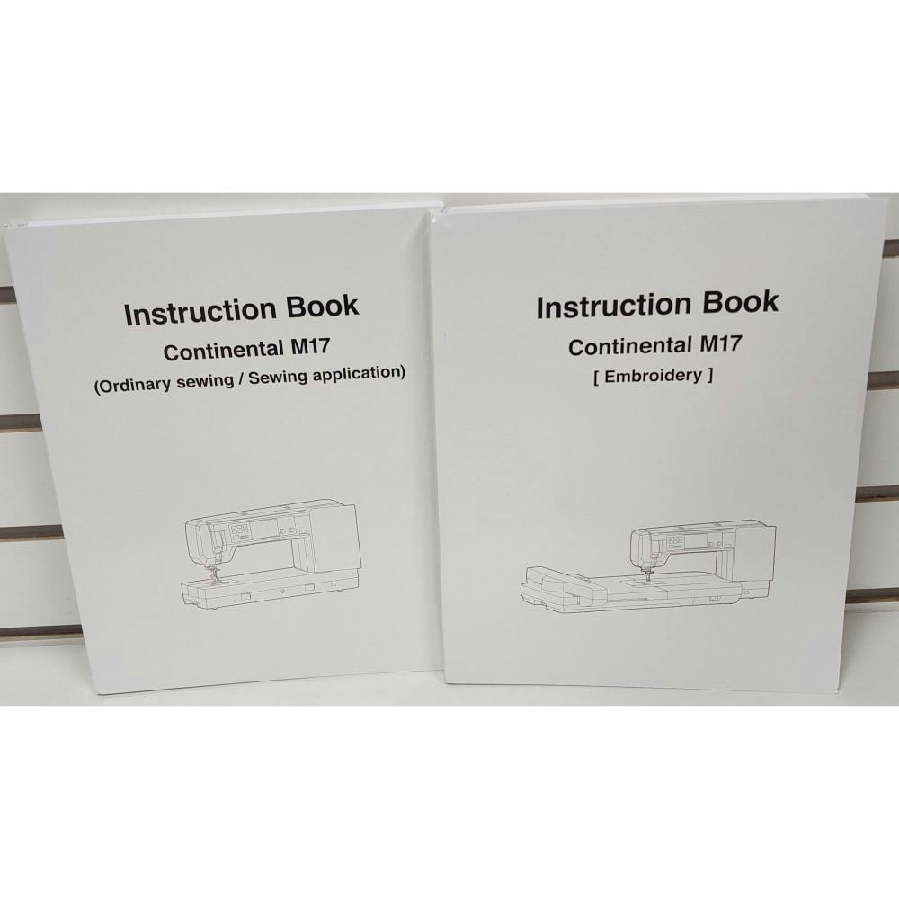 Janome CM17 Instruction Manuals - Ordinary Sewing and Embroidery