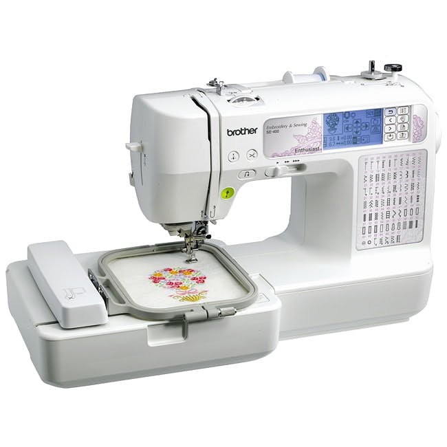 Brother SE400 Combination Computerized Sewing and Embroidery