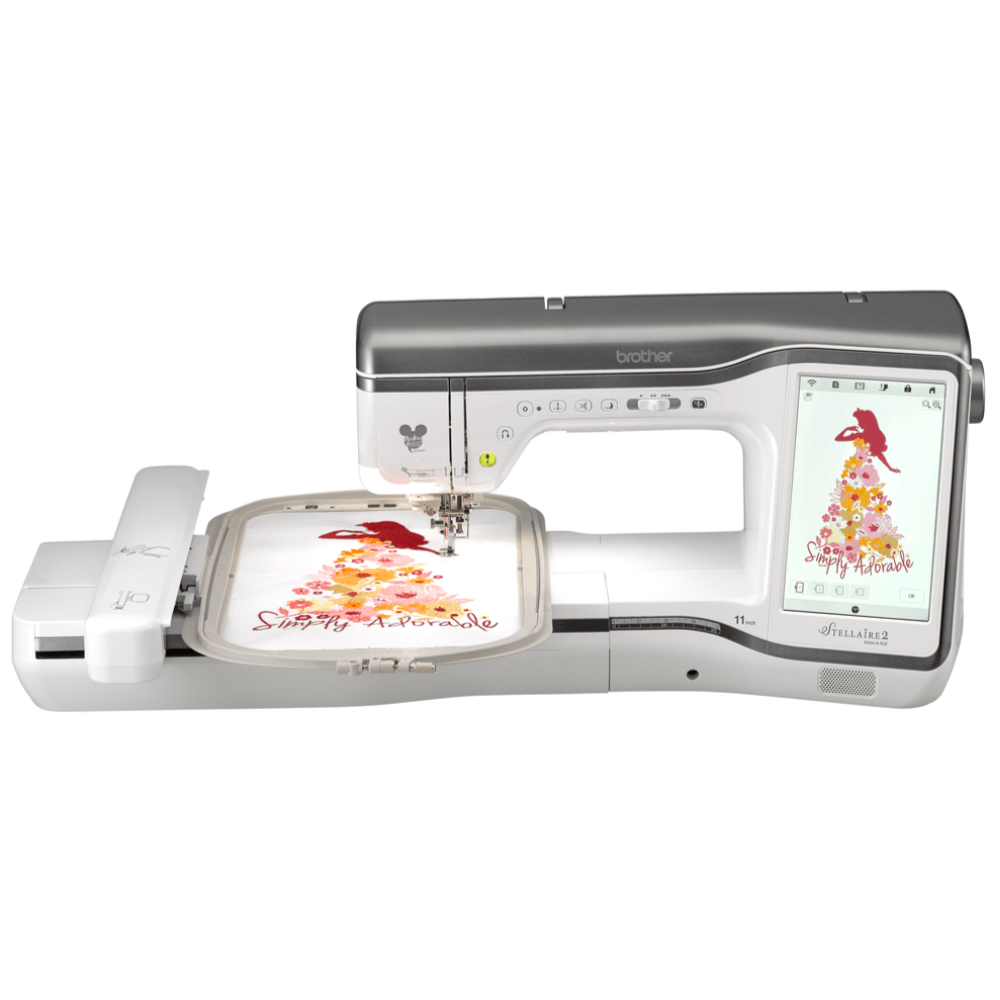 Brother Stellaire2 Innov-is XJ2 Disney Combo Sewing and Embroidery Machine  with FREE GIFTS. - 012502673286