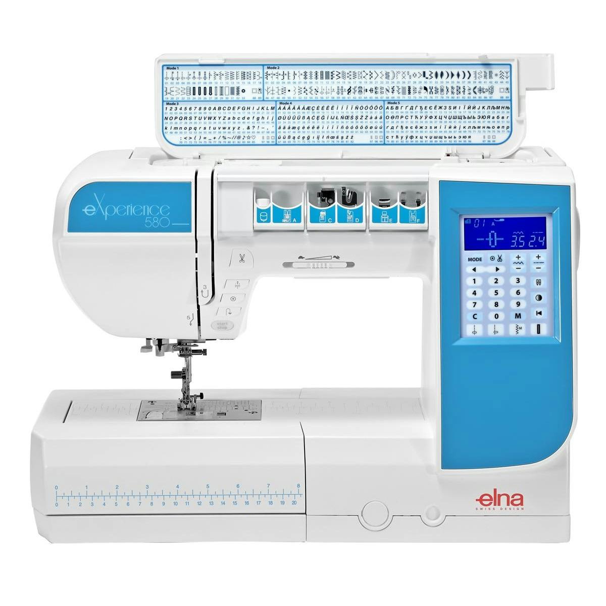 Elna eXperience 580 - 1000's of Parts - Pocono Sew & Vac