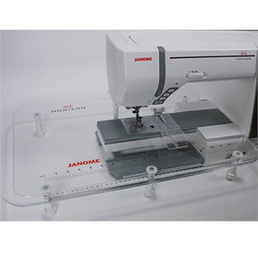 Janome Extra Wide Table and Cloth Guide Set