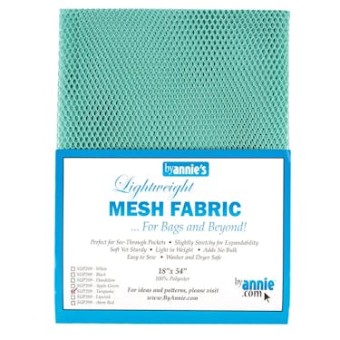 ByAnnie Turquoise Lightweight Mesh Fabric 18