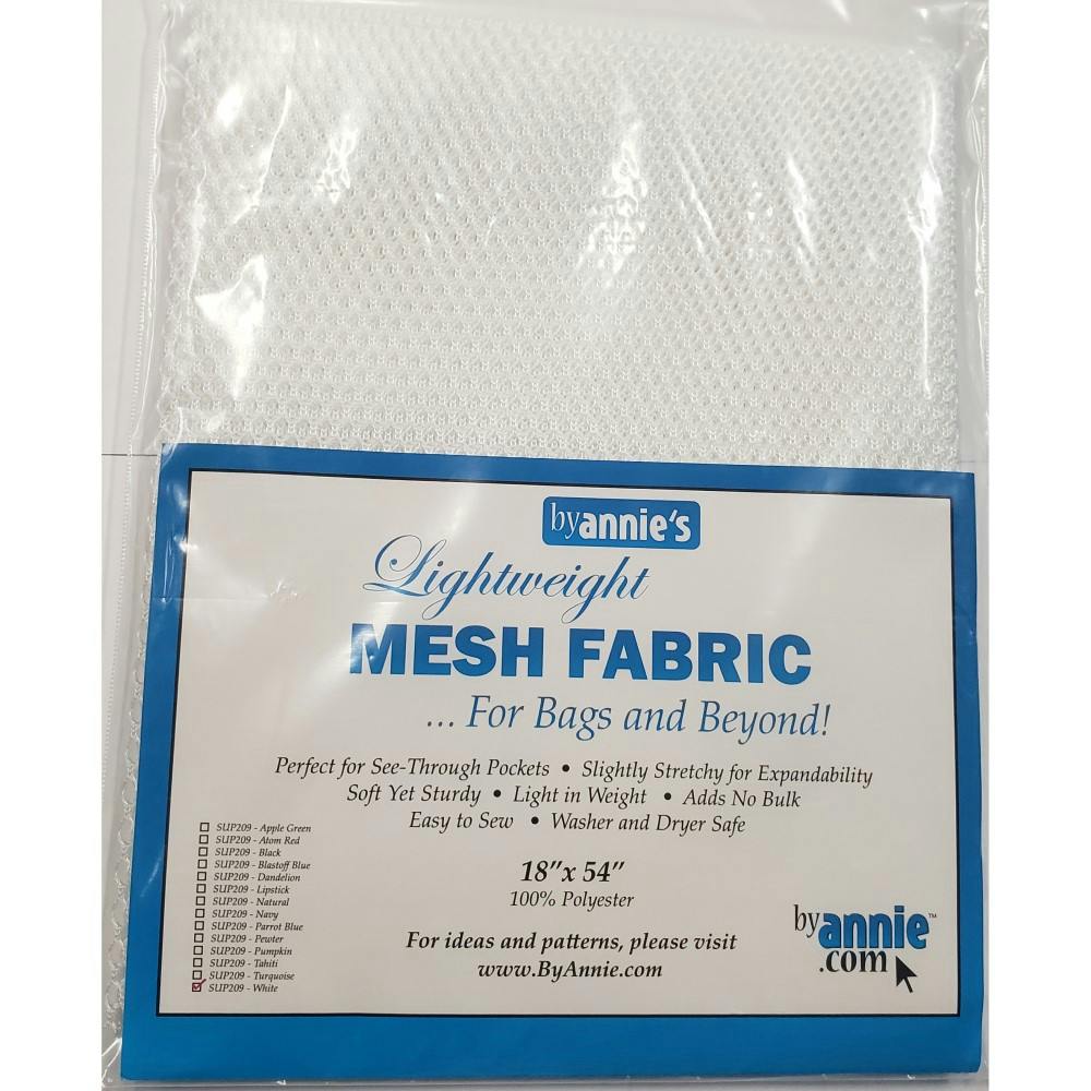 ByAnnie White Lightweight Mesh Fabric 18