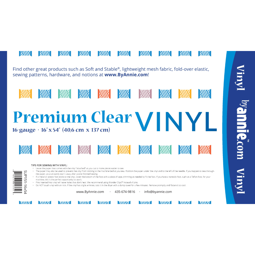 ByAnnie Premium Clear Vinyl