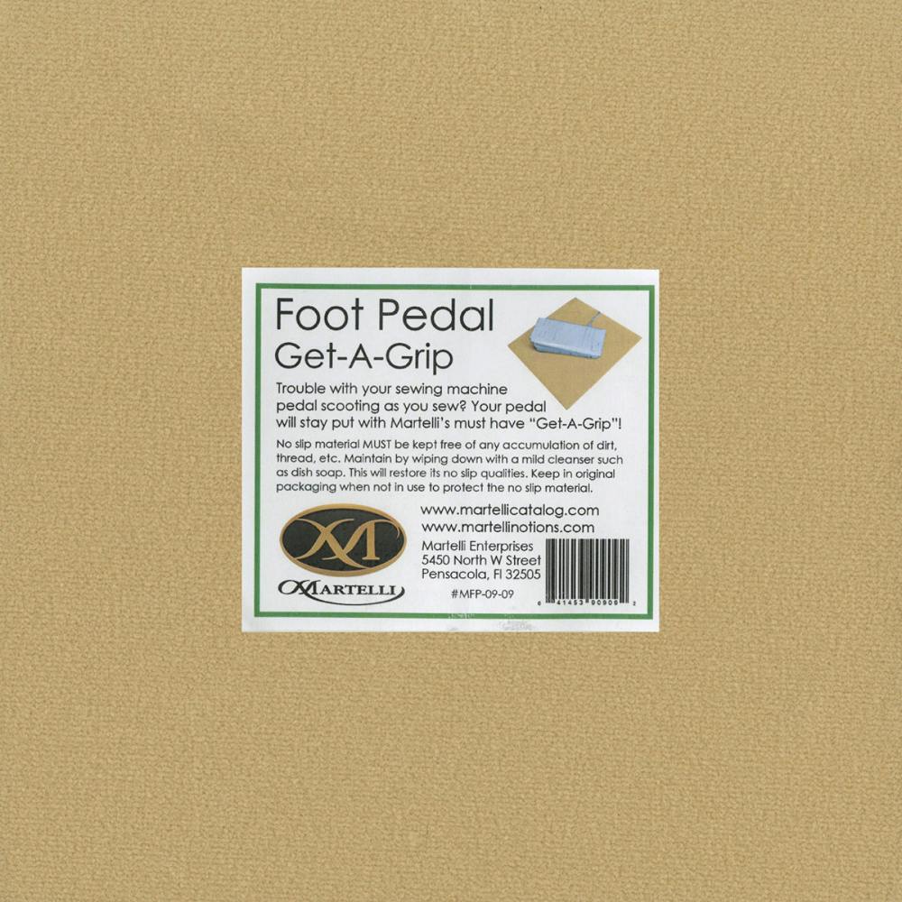 Martelli Get A Grip Foot Pedal Pad 9x 9 MFP-09-09 - 1000's of Parts -  Pocono Sew & Vac