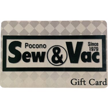 Pocono Sew & Vac Gift Cards