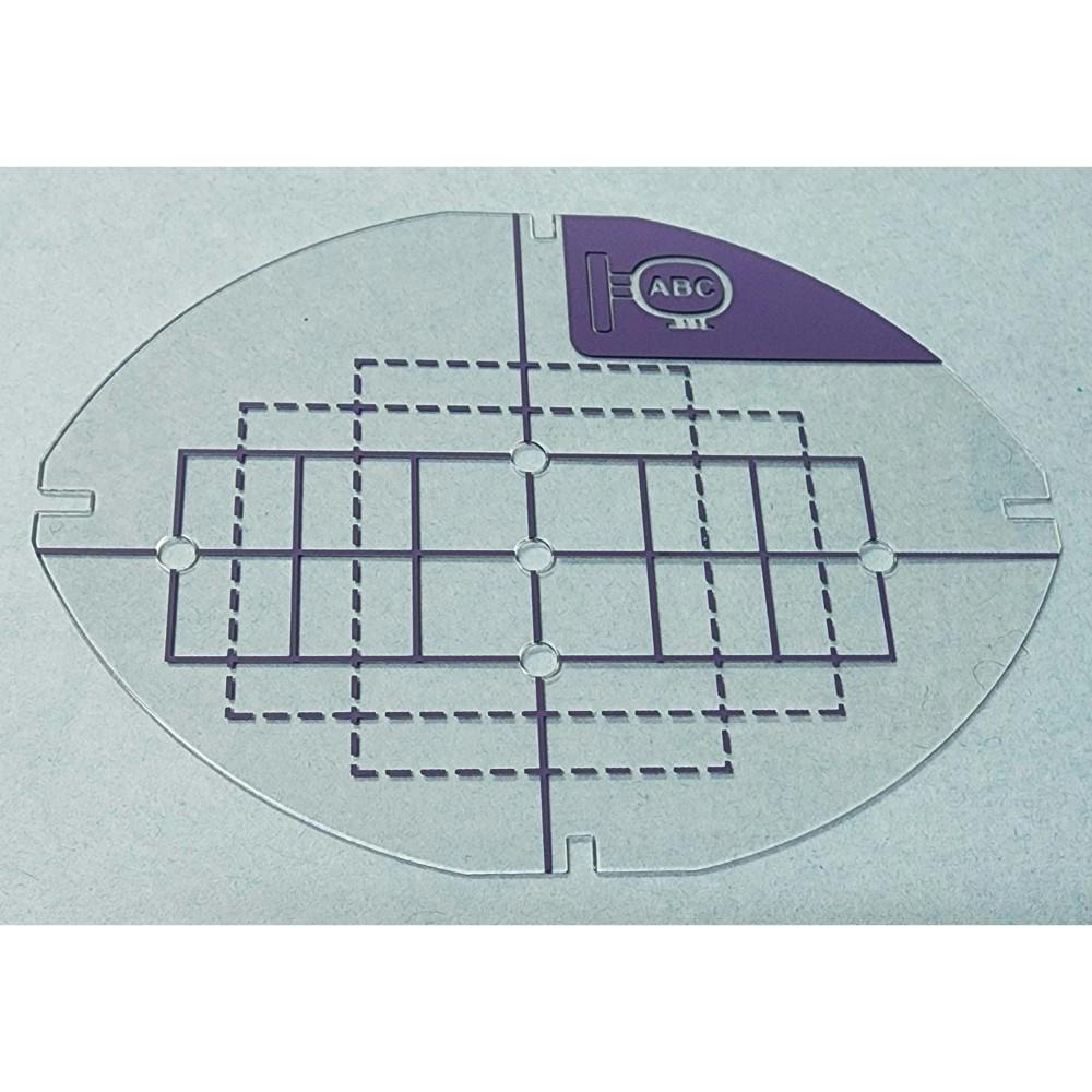 Brother Grid for 1 x 2.5 inches Small Embroidery Hoop