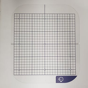 Brother Grid for 9.5 x 9.5 inches Large Embroidery Hoop