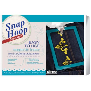 dime Snap-Hoop Monster / LM12 10 5/8 in x 10 5/8 in For Baby Lock Machines