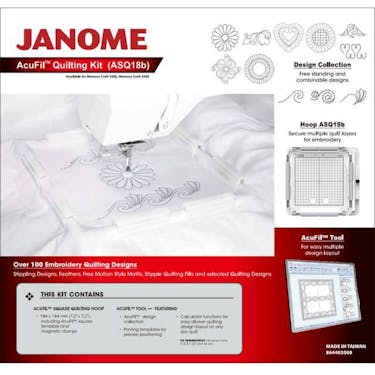 Janome AcuFil Quilting Kit ASQ18B