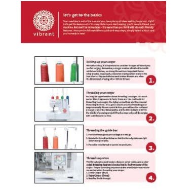 FREE Digital Manuals for Baby Lock Vibrant BL460B - FREE Shipping