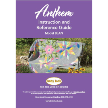 Baby Lock Anthem BLAN Instruction & Reference Manual