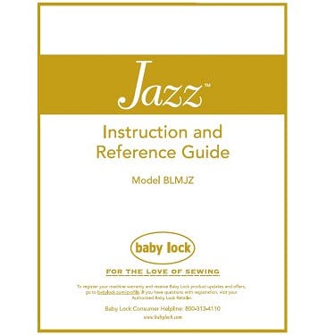 FREE Digital Manuals for Baby Lock Jazz - 1000's of Parts - Pocono