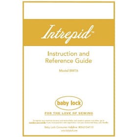 FREE Instruction Manuals for Baby Lock Intrepid - 1000's of Parts