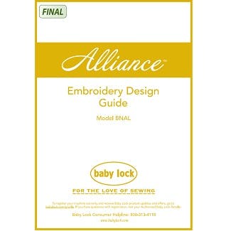FREE Digital Manuals for Baby Lock Alliance - 1000's of Parts