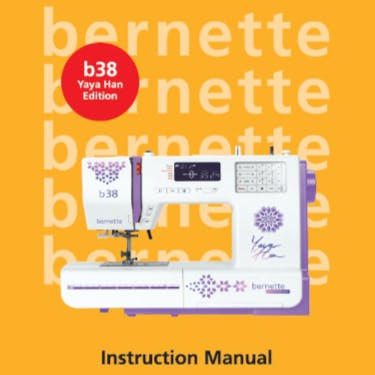 Bernette B38 Yaya Han Instruction Manual
