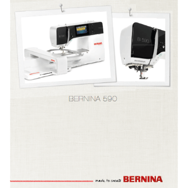 Bernina B590E Instruction Manual