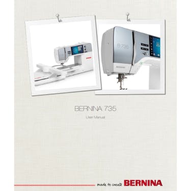 Bernina B735 Instruction Manual