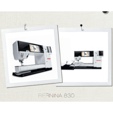 Bernina 830 Instruction Manual