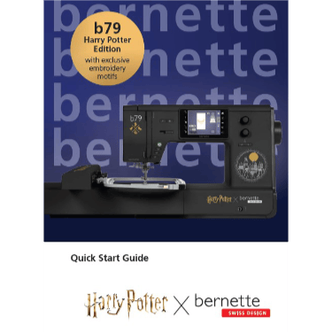 Bernette B79 Harry Potter Quick Start Guide