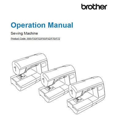 FREE Digital Manuals for Brother Innov-is BQ1350 - FREE Shipping