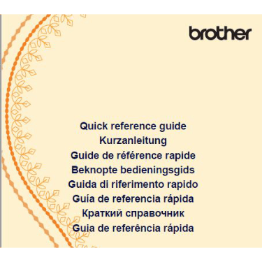 Brother BQ2500 Quick Reference Guide