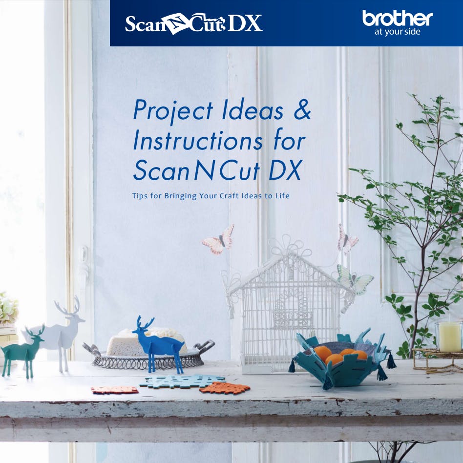 Brother CM550DX ScanNCut Project Book