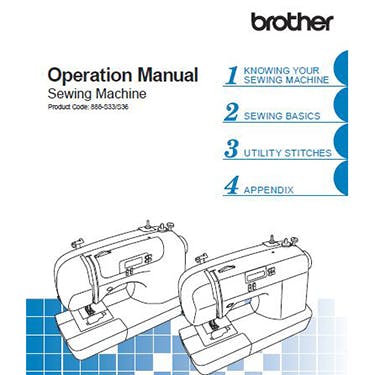 Brother CS7000i Instruction Manual