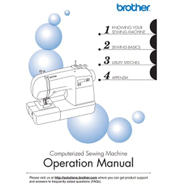 Brother HS2000PRW Instruction Manual