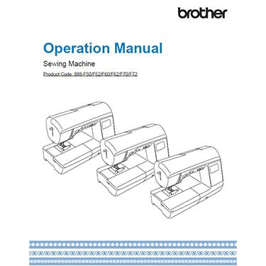 Brother Innov-is NQ1300PRW Instruction Manual