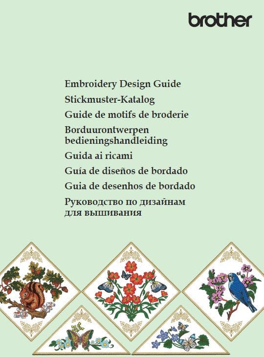 Brother NQ3600D Embroidery Design Guide