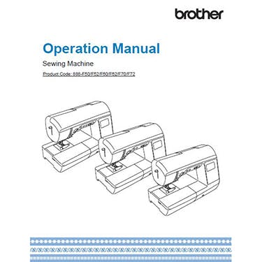 Brother NQ700PRW Instruction Manual