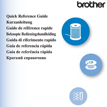 Brother NQ900PRW Quick Reference Guide