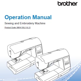 Brother NS2850D Operation Manual