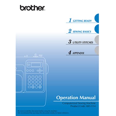 Brother NS85E Instruction Manual
